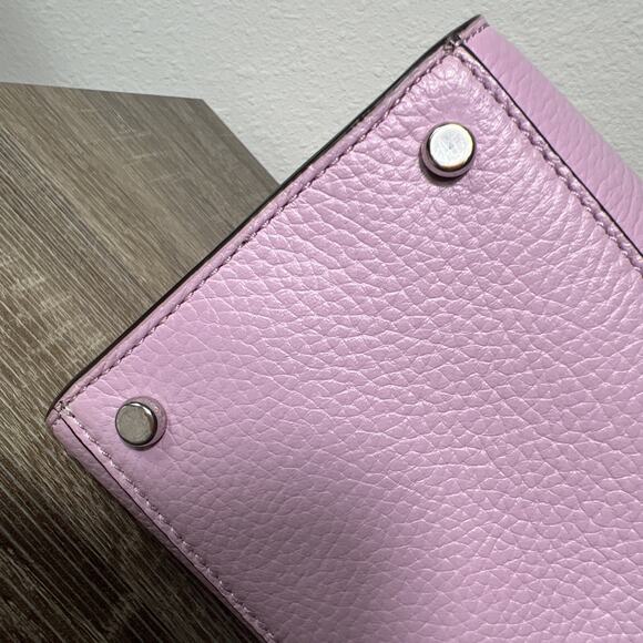 Kate Spade Lavender Hayes Small Satchel Tote Crossbody Bag WITH MATCHING WALLET - Picture 8 of 14